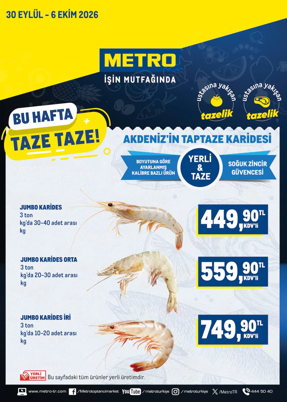 Metro 30 Eylül - 6 Ekim 2026 kataloğu sayfa 7